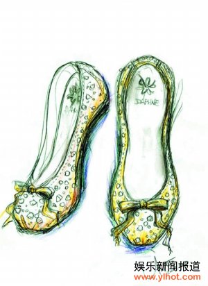 台湾明星 任家萱水晶鞋